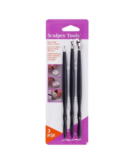 Набор инструментов Sculpey Dual End, 3 шт., для глины