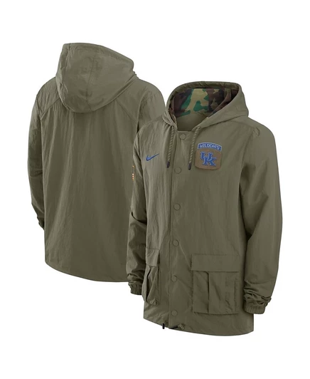Мужская куртка Nike Kentucky Military 2024, оливковая