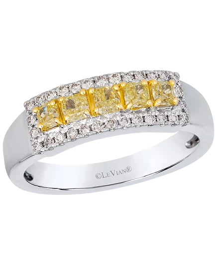Женское кольцо Le Vian с желтым и нюдовыми бриллиантами, 0,73 кт