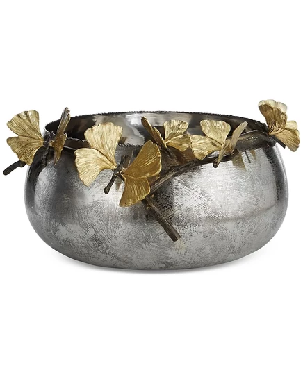 Чаша Michael Aram Butterfly Ginkgo, бронза, красная