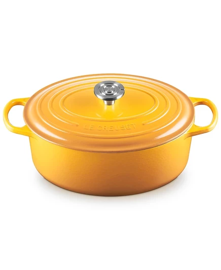 Кастрюля Le Creuset Signature 6,4 л, чугунная, медовая