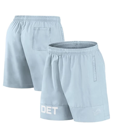 Мужские шорты Fanatics Detroit Lions Elements, голубые