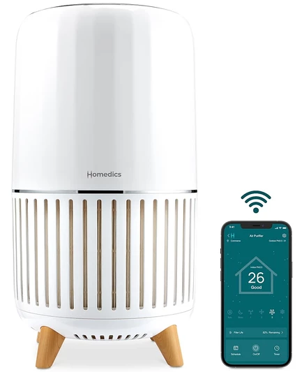 Очиститель воздуха Homedics T200 смарт, белый