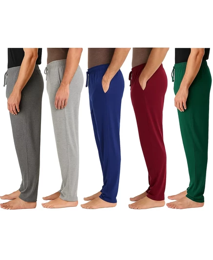 Мужские классические брюки из 5 комплектов от Galaxy By Harvic charcoal, heather gray, navy, burgundy, hunter