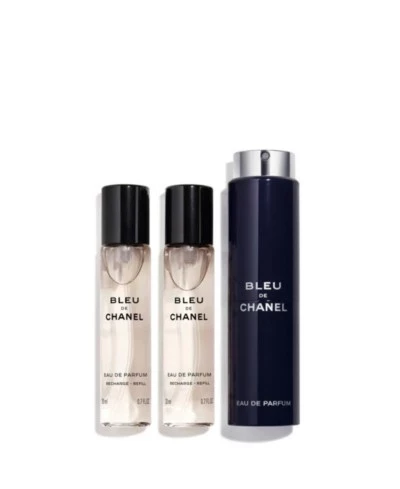 Мужская парфюмерная вода Chanel Bleu de Chanel, набор 3×20 мл