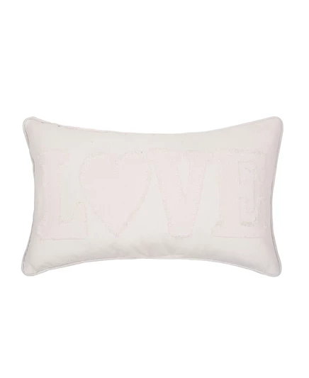 Декоративная подушка C & F Home «Love» 30×51 см, белая