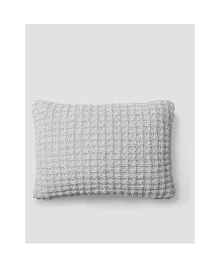 Декоративная подушка Sunday Citizen Snug Waffle, 30×45 см, серая