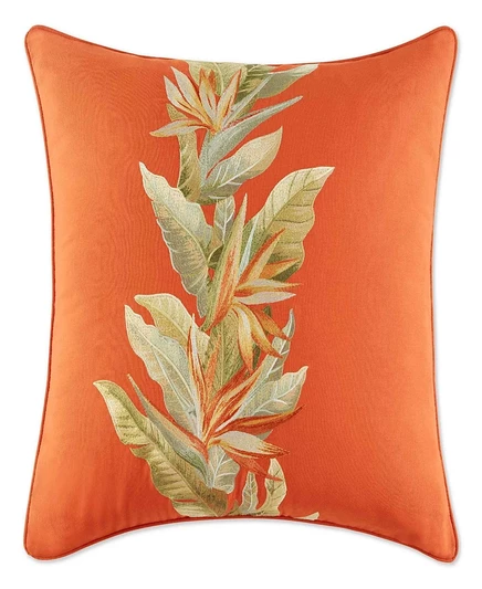 Декоративная подушка из хлопчатобумажной ткани Tommy Bahama Home 