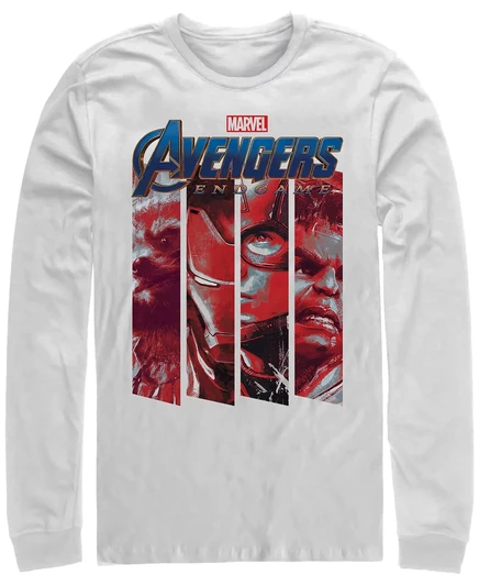 Мужской лонгслив Fifth Sun Marvel Avengers Endgame, белый