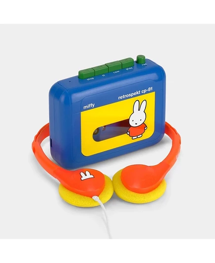 Портативный кассетный проигрыватель Miffy + Retrospekt CP-81 без цвета
