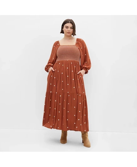 Женское платье City Chic Kai макси, желтое