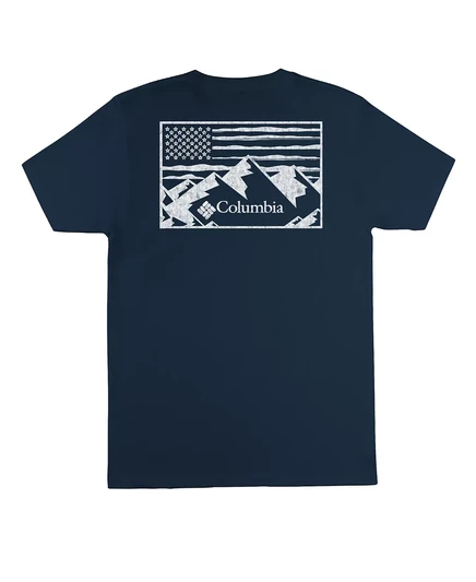  Мужская футболка с графическим логотипом Mountain Majesty columbia n