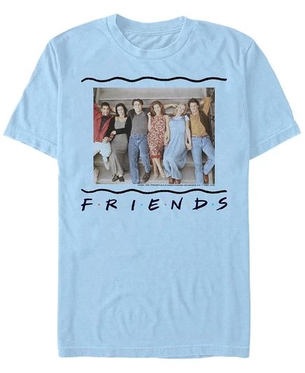 Мужская футболка fifth sun friends 90s porch, синяя