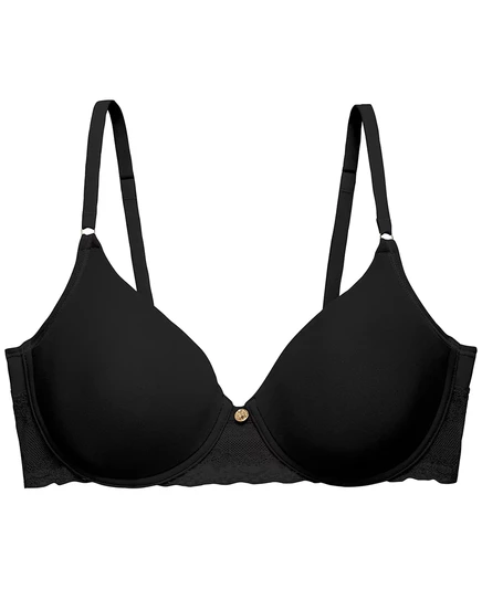 Женский комплект Natori Bliss Perfection бюстгальтер и бикини, черный