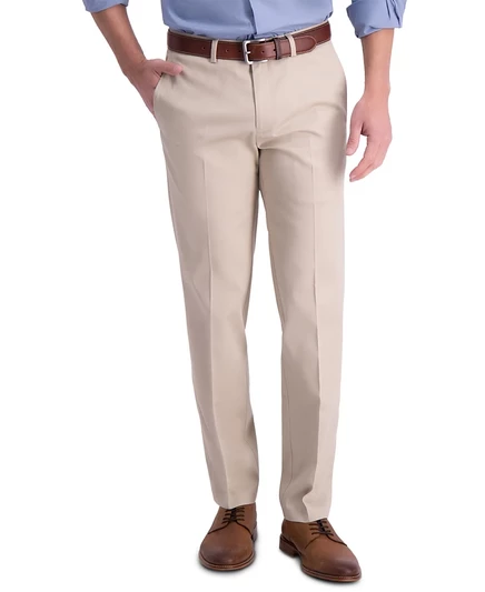 Мужские брюки Haggar Iron Free Premium, бежевые