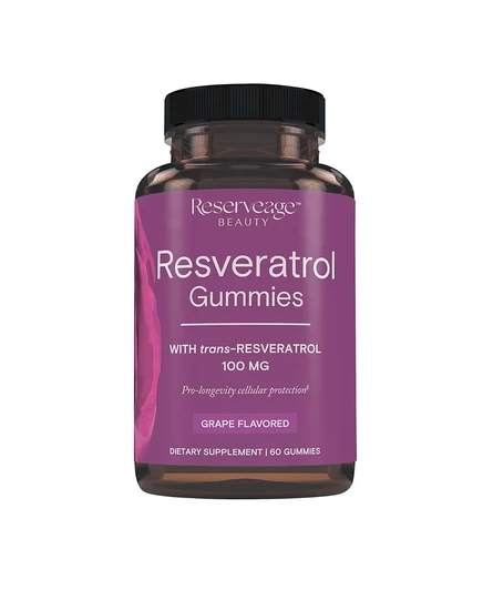 БАД Reserveage Resveratrol Gummies, 60 шт
