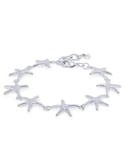 Браслет macy's starfish link, серебристый