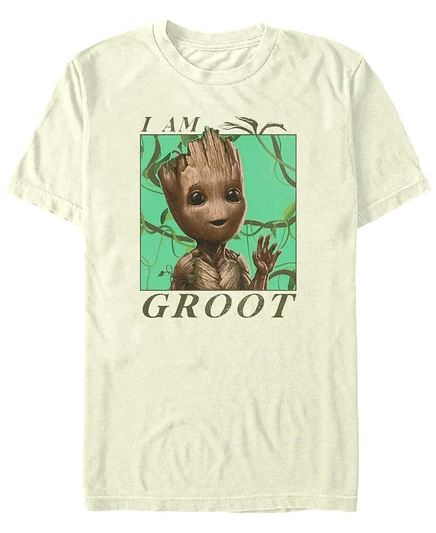 Мужская футболка Fifth Sun Marvel I Am Groot, бежевая