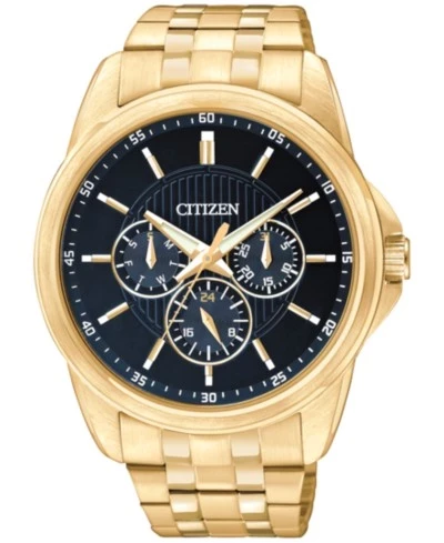Мужские часы Citizen AG8342-52L, 42 мм, золотистые