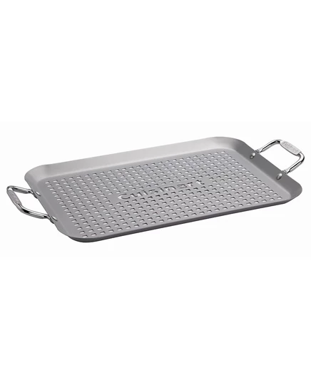 Гриль-топпер Cuisinart 14.5″×10″ антипригарный, серебристый