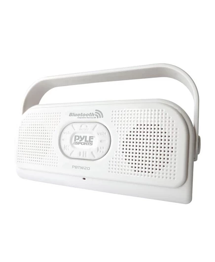 Портативная колонка Pyle Surf Sound Bluetooth, белая
