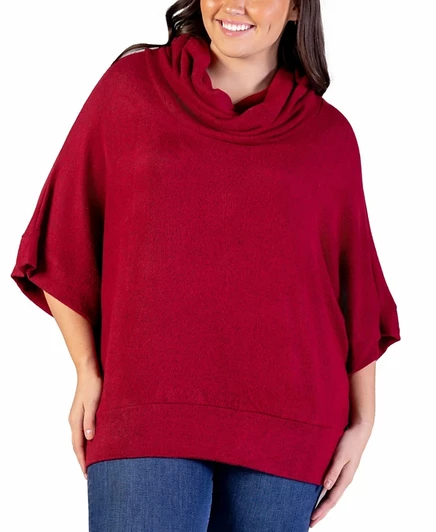 Женский топ 24seven Comfort Apparel с хомутом, красный