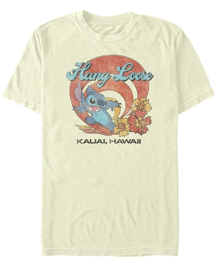 Мужская футболка Fifth Sun Lilo Stitch Kauai, слоновая кость