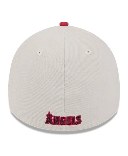 Мужская красная кепка New Era Los Angeles Angels 2024