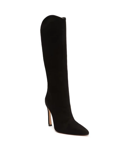 Женские сапоги Schutz Maryana Sculpt на шпильке, черные