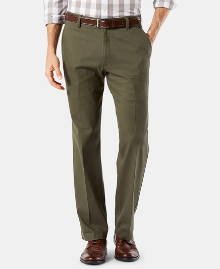 Мужские брюки Dockers Easy Straight, стрейч, зеленые