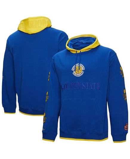 Мужская толстовка Mitchell & Ness Warriors OG 3.0, синяя