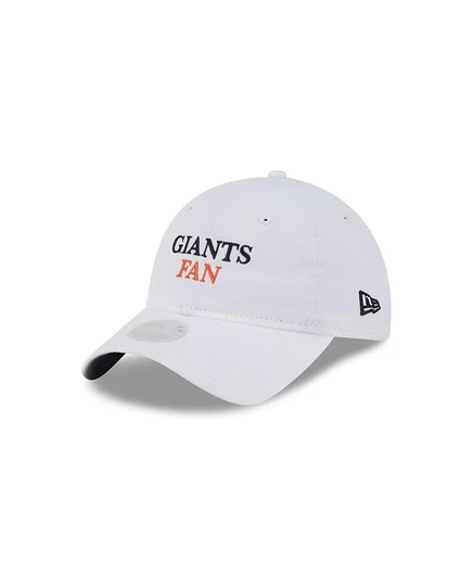 Женская белая кепка New Era для болельщиков команды San Francisco Giants Team с регулируемой длиной 92 см, белая
