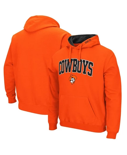 Мужское худи Colosseum Oklahoma State, оранжевое
