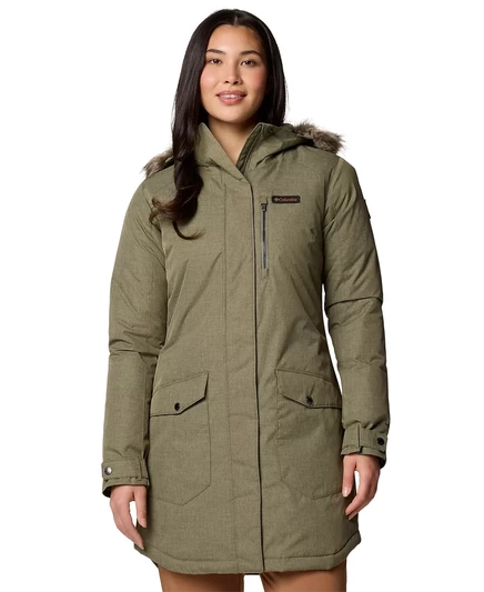  Женская удлиненная утепленная куртка Suttle Mountain™ stone green