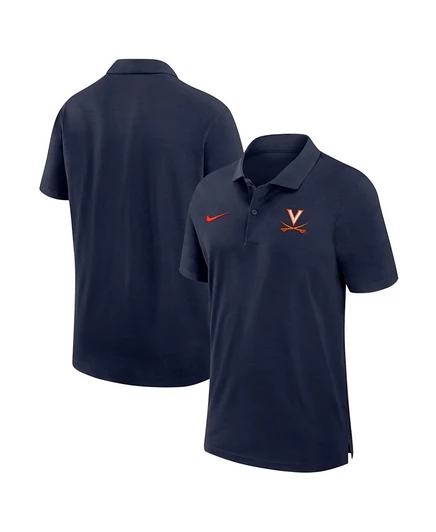 Мужское поло Nike Virginia Cavaliers Performance, темно-синее