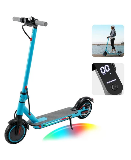 Электросамокат Artudatech складной 8.5″ 350W, синий