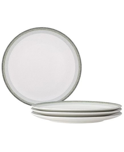 Набор из 4 тарелок Noritake Colorscapes, 28 см, зеленые