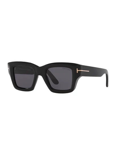 Мужские квадратные солнцезащитные очки Ilias TR001877 black shiny, gray