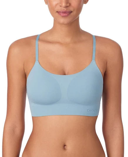Женский бесшовный бюстгальтер DKNY DK4028, синий