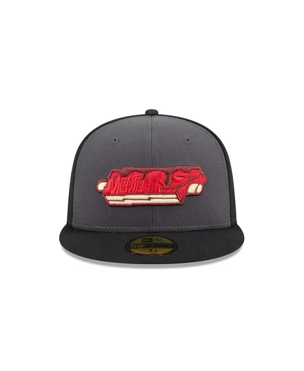 Мужская кепка New Era 59FIFTY Memphis Redbirds, серая