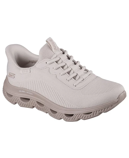 Женские слипоны Skechers: кроссовки BOBS Sport Arcs Wave Walking от Finish Line коричнево-бежевого цвета