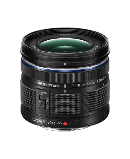 Объектив OM-SYSTEM M.Zuiko Digital ED 9–18 мм f/4.0–5.6 II