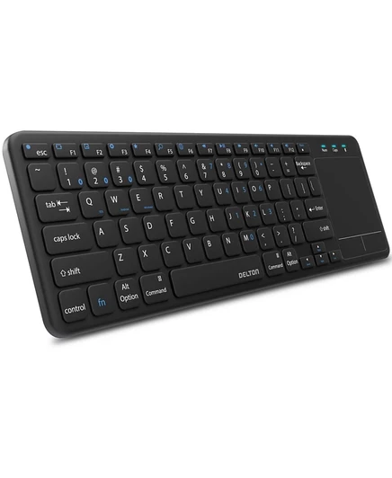 Беспроводная клавиатура Delton N60 Mini Bluetooth с сенсорной панелью (DKMIN60-WB black
