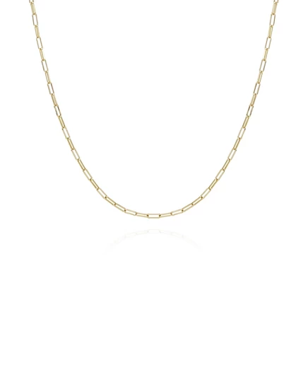 Ожерелье Vince Camuto цепочка-скрепка, 30″+2″, золотистое
