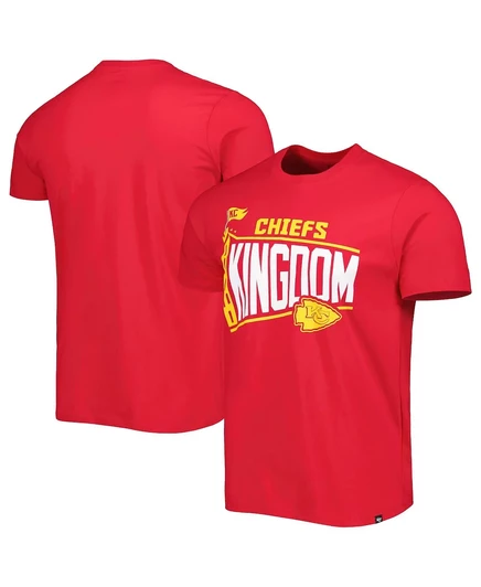 Мужская футболка 47 Brand Kansas City Chiefs, красная