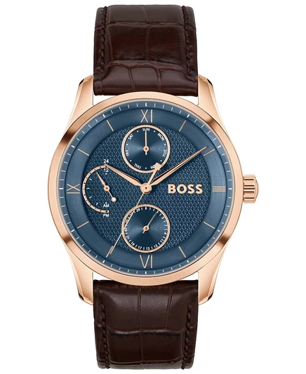 Мужские часы Hugo Boss Principle Master, 41 мм, коричневые