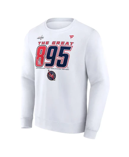 Мужская толстовка Fanatics White Washington Capitals Great 895 white
