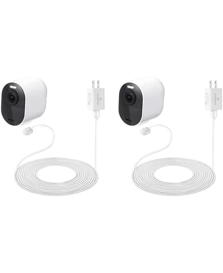 Зарядное устройство Wasserstein для Arlo Ultra с магнитным кабелем 4.8 м, белое