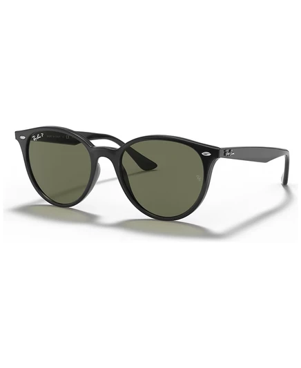 Солнцезащитные очки Ray-Ban Унисекс с поляризацией и низкой переносицей, RB4305F 53, черный