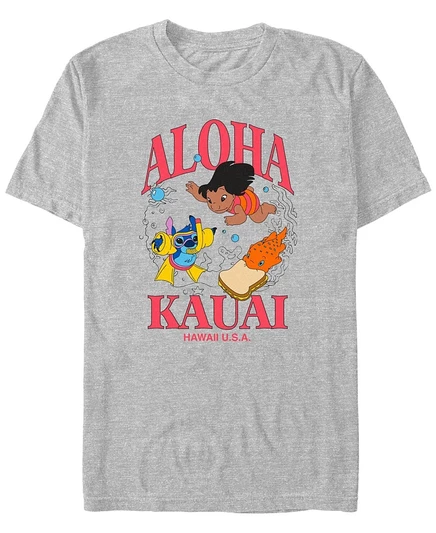 Мужская футболка Fifth Sun Aloha Kauai, серая